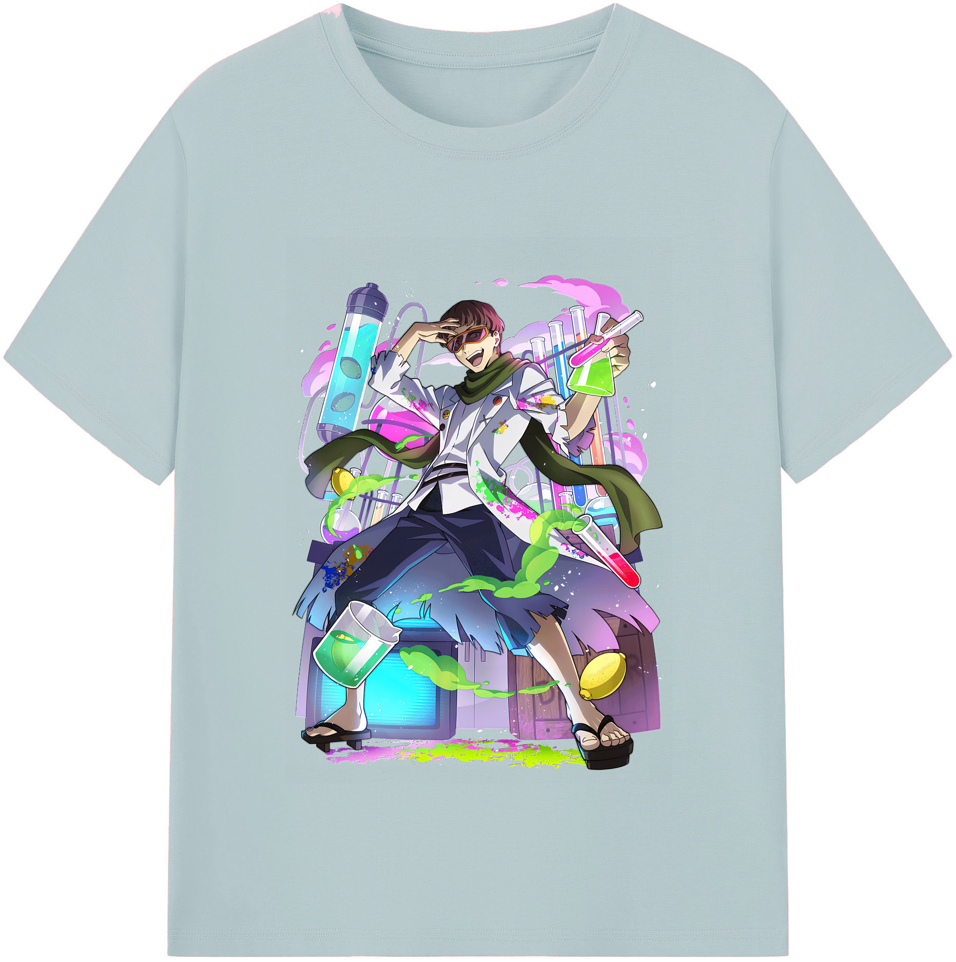 （画像用） 文豪ストレイドッグス Bungo Stray Dogs 綿100％半袖Tシャツ（フロントプリント）